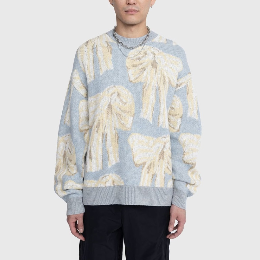 Acne Studios Kex Kilimnik Bow Crewneck Sweater